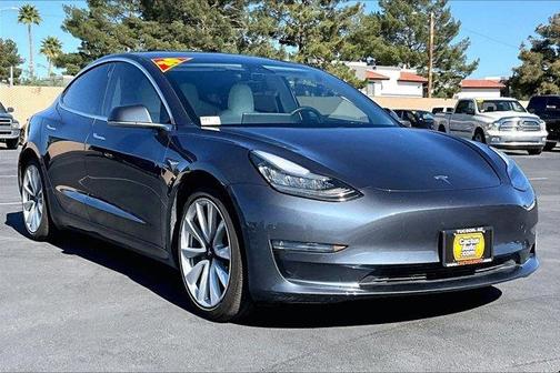 Gray 2020 Tesla Model 3 Long Range