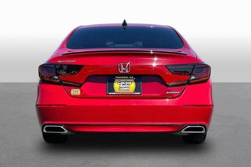Red 2021 Honda Accord Sport 1.5T