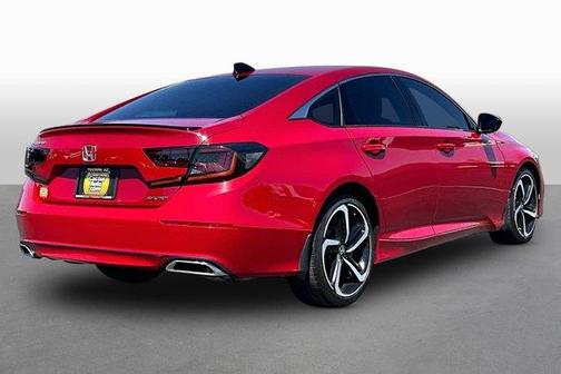 Red 2021 Honda Accord Sport 1.5T