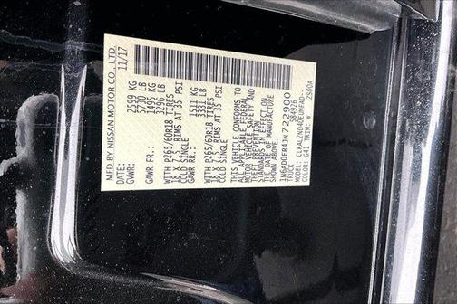 2018 Nissan Frontier SV