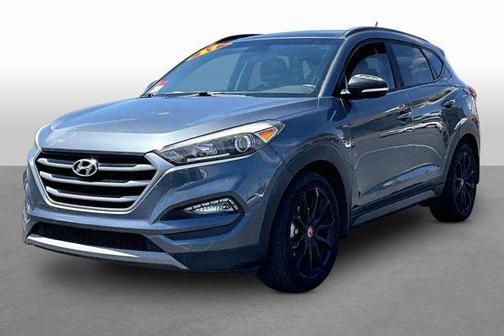 Coliseum Grey 2017 Hyundai TUCSON Night