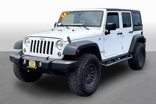 Bright White Clearcoat 2018 Jeep Wrangler JK Unlimited Sport