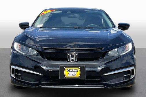 Black 2020 Honda Civic LX