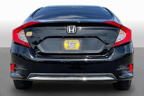 Black 2020 Honda Civic LX