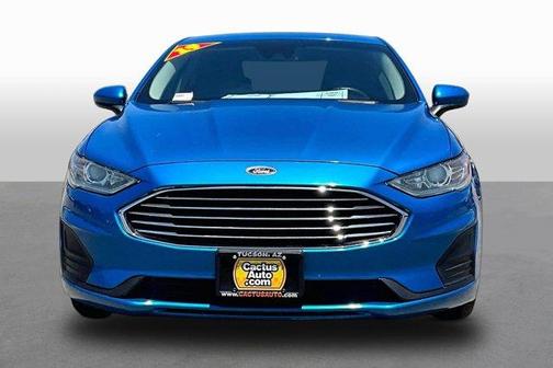 Blue Metallic 2019 Ford Fusion Hybrid SE