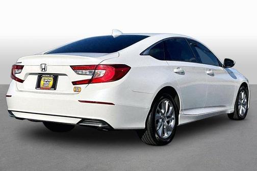 White 2018 Honda Accord LX