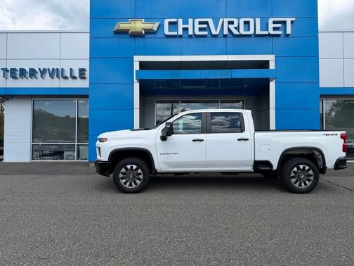 Summit White 2023 Chevrolet Silverado 2500 Custom