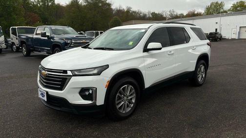 Summit White 2023 Chevrolet Traverse LT Cloth