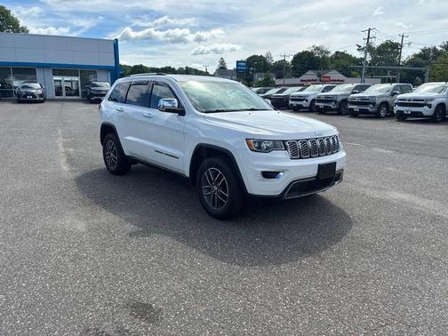 Bright White Clearcoat 2017 Jeep Grand Cherokee Limited