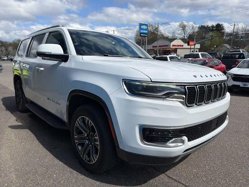 Bright White Clearcoat 2022 Jeep Wagoneer Series III