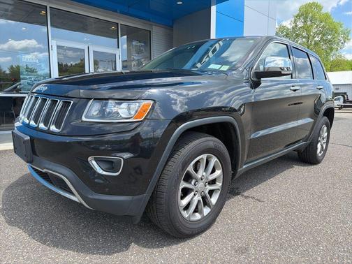 Brilliant Black Crystal Pearlcoat 2015 Jeep Grand Cherokee Limited