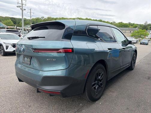 Blue Ridge Mountain Metallic 2025 BMW iX xDrive50
