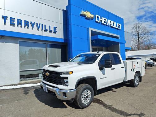 Summit White 2025 Chevrolet Silverado 2500 WT