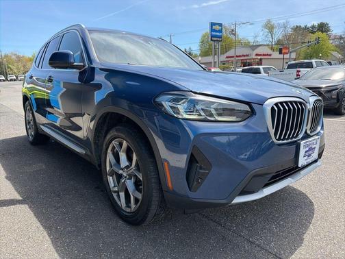 Phytonic Blue Metallic 2023 BMW X3 xDrive30i