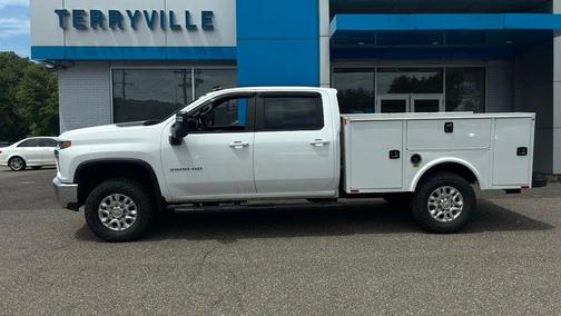 Summit White 2023 Chevrolet Silverado 3500 LT