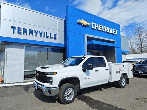 Summit White 2025 Chevrolet Silverado 2500 WT