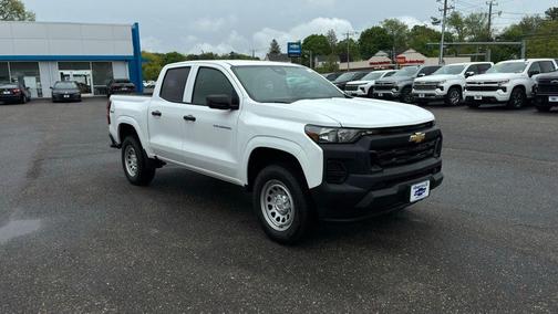 Summit White 2025 Chevrolet Colorado WT