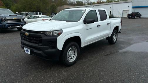 Summit White 2025 Chevrolet Colorado WT