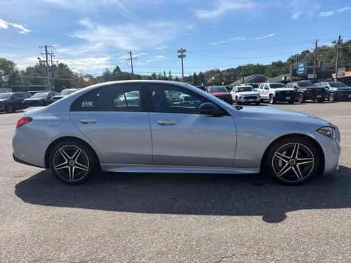 Gray 2023 Mercedes-Benz C-Class C 300 4MATIC