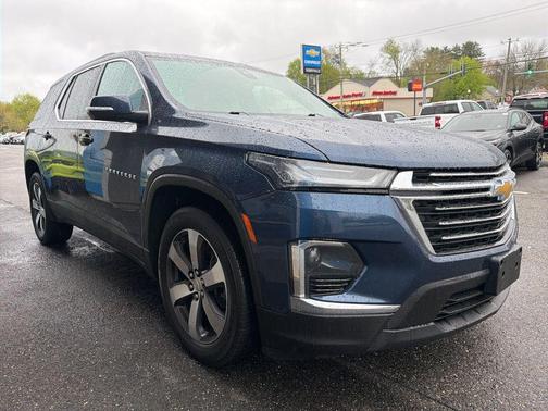 Northsky Blue Metallic 2023 Chevrolet Traverse LT Leather