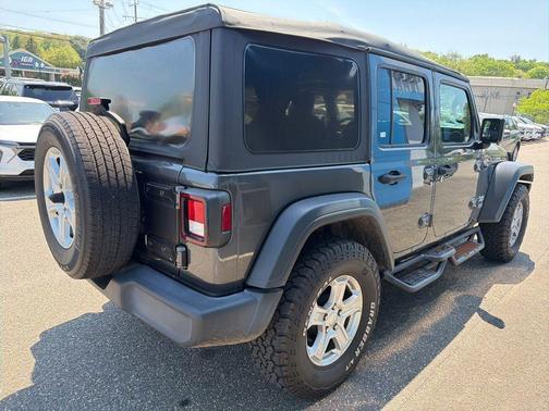 Granite Crystal Clearcoat Metallic 2020 Jeep Wrangler Unlimited Sport