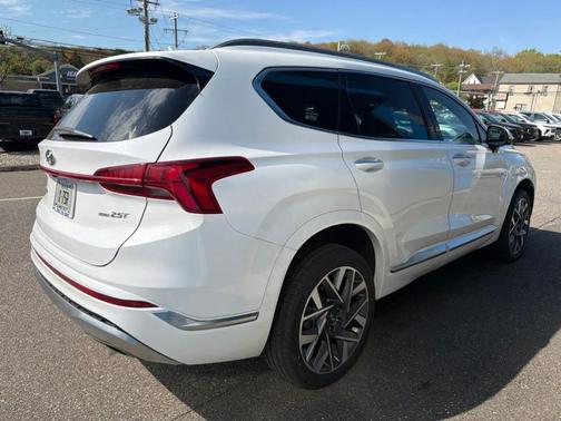 Serenity White Pearl 2023 Hyundai SANTA FE Calligraphy