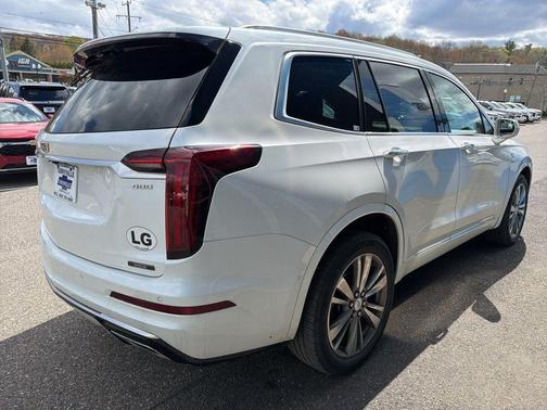 Crystal White Tri-Coat 2020 Cadillac XT6 Premium Luxury AWD