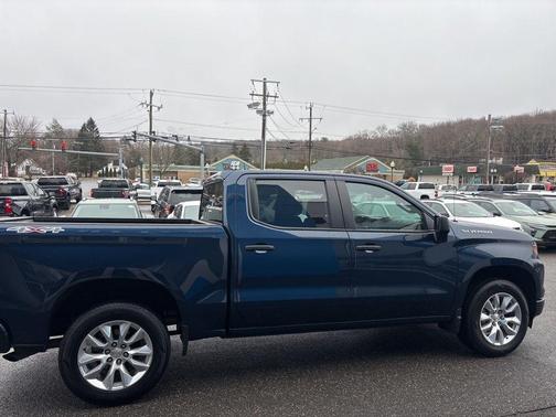 Northsky Blue Metallic 2023 Chevrolet Silverado 1500 Custom