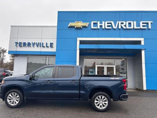 Northsky Blue Metallic 2023 Chevrolet Silverado 1500 Custom