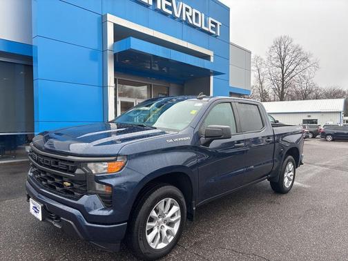 Northsky Blue Metallic 2023 Chevrolet Silverado 1500 Custom