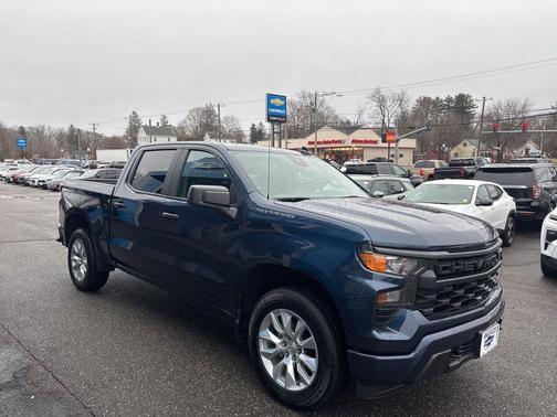 Northsky Blue Metallic 2023 Chevrolet Silverado 1500 Custom