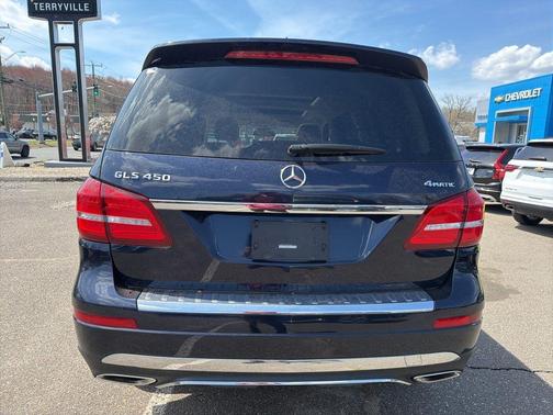 Blue 2019 Mercedes-Benz GLS 450 Base 4MATIC