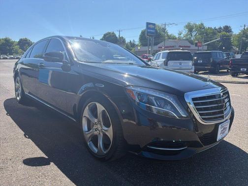 Black 2015 Mercedes-Benz S-Class S 550 4MATIC