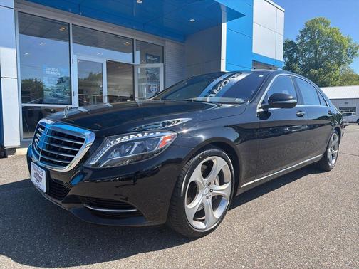 Black 2015 Mercedes-Benz S-Class S 550 4MATIC