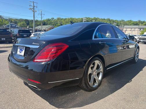 Black 2015 Mercedes-Benz S-Class S 550 4MATIC