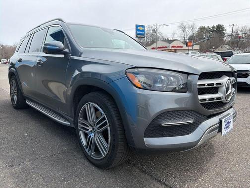 Gray 2021 Mercedes-Benz GLS 450 4MATIC