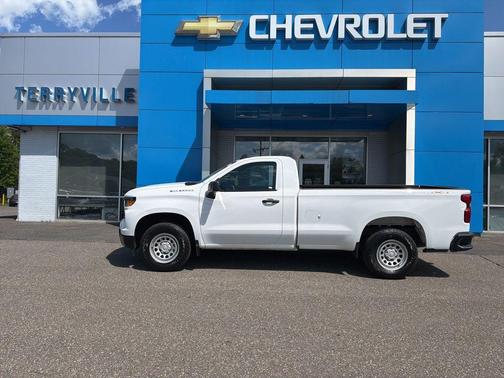 Summit White 2024 Chevrolet Silverado 1500 WT