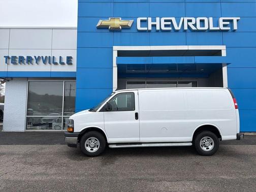 Summit White 2024 Chevrolet Express 2500 Work Van