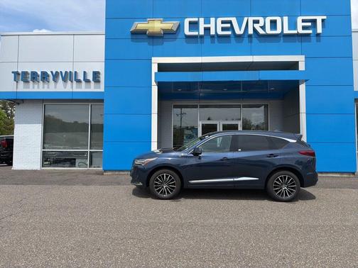 Blue 2025 Acura RDX Advance Package