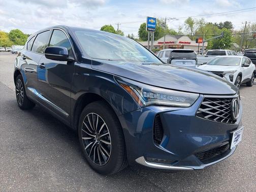 Blue 2025 Acura RDX Advance Package