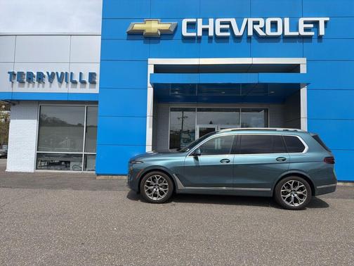 Blue Ridge Mountain Metallic 2024 BMW X7 xDrive40i