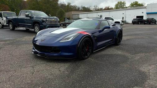 Admiral Blue Metallic 2017 Chevrolet Corvette Grand Sport