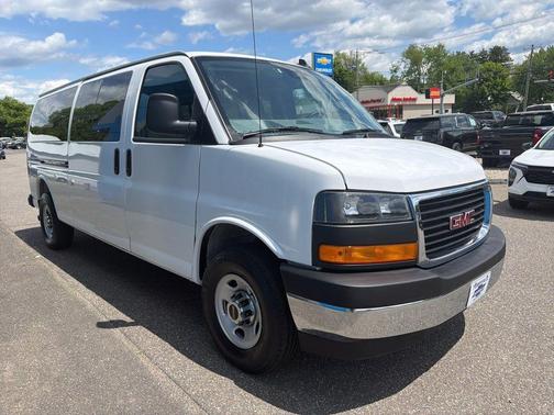 Summit White 2025 GMC Savana 3500 LT