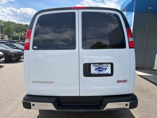 Summit White 2025 GMC Savana 3500 LT
