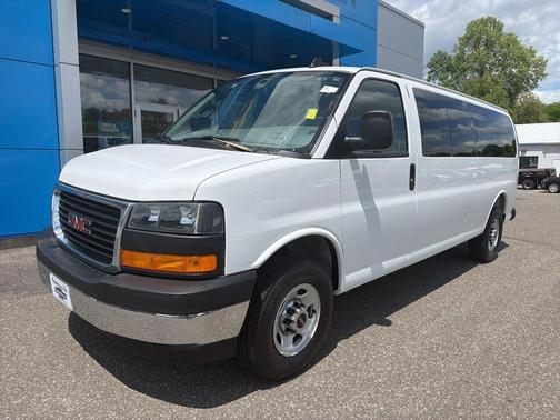 Summit White 2025 GMC Savana 3500 LT
