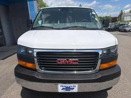 Summit White 2025 GMC Savana 3500 LT