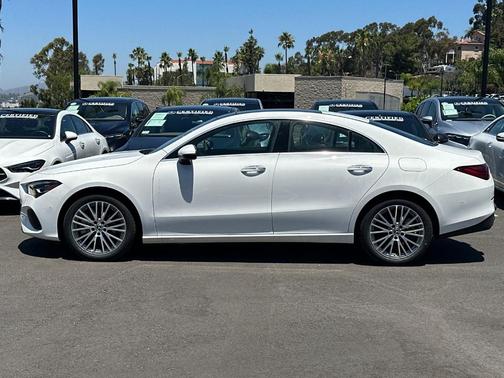 Polar White 2025 Mercedes-Benz CLA 250 Base 4MATIC