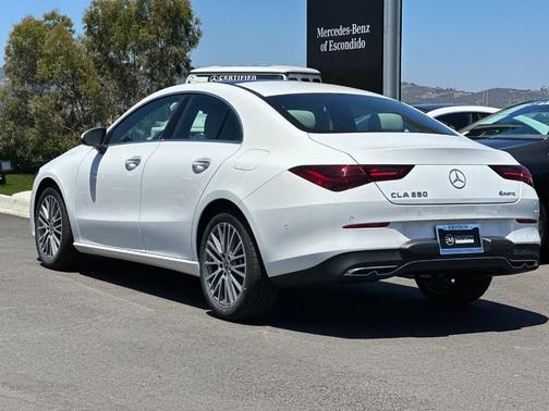 Polar White 2025 Mercedes-Benz CLA 250 Base 4MATIC