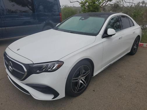MANUFAKTUR Moonlight White Metallic 2024 Mercedes-Benz E-Class E 450 4MATIC
