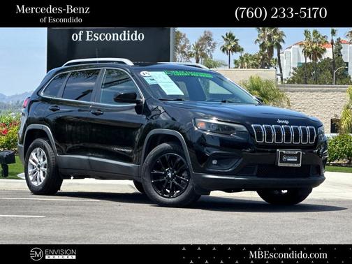 Diamond Black 2019 Jeep Cherokee Latitude
